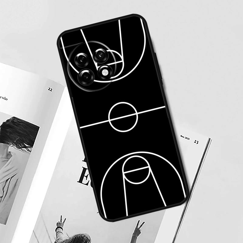 Basketball Court Case For OnePlus Nord CE 5 3 4 Lite N20 N30 OnePlus 15 13 12 11 10 Pro 12R 13R 10T 13T Cover