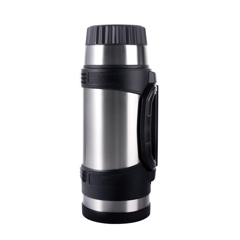 

Дорожный горшок с длительной изоляцией для использования на открытом воздухе, дорожный горшок большой емкости с ремешком из нержавеющей стали 2400ml