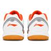 New LiNing Feather Abrasion Resistant Low Top Badminton Shoes Unisex White Black AYTT023-3
