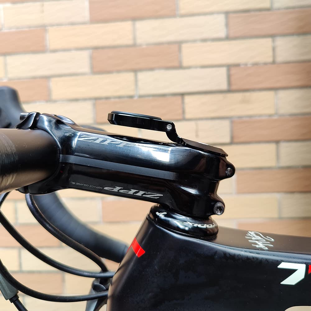 Cestbon Bike Stem Mount for Garmin Wahoo Bryton Rider Karoo Road Mountian Adjustable Handlebar Mount Out-Front Edge, Element, Stages, Dash,
