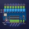 ESP32 Modbus 8-Channel Relay Module RS485 8 Way Input 8 Way Output Optocoupler Isolation 9-24V Power Supply With WiFi/Bl-uetooth