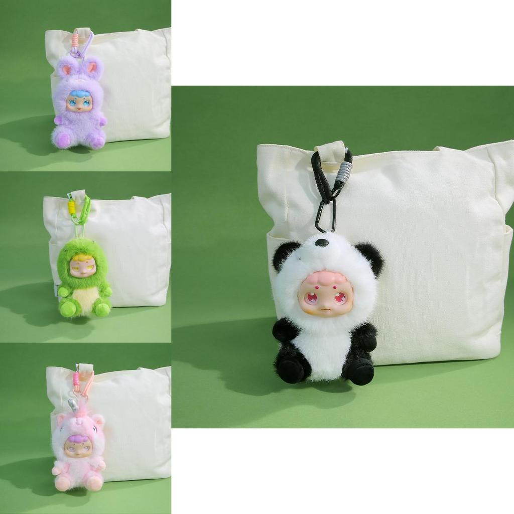 Unicorn Plush Keychain With Soft Short Pile For Kids And Bag Decor