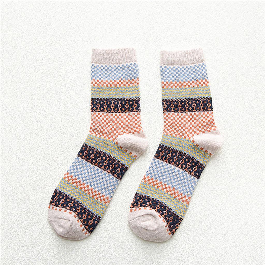 Unisex Boh Vintage Cashmere FashionLong Sock Comfortable Socks