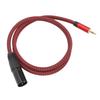 3.5mm Male to XLR Male Cable Unbalanced 3.5mm AUX to XLR Male Microphone Cable for Phone Tablet Laptop Microphone