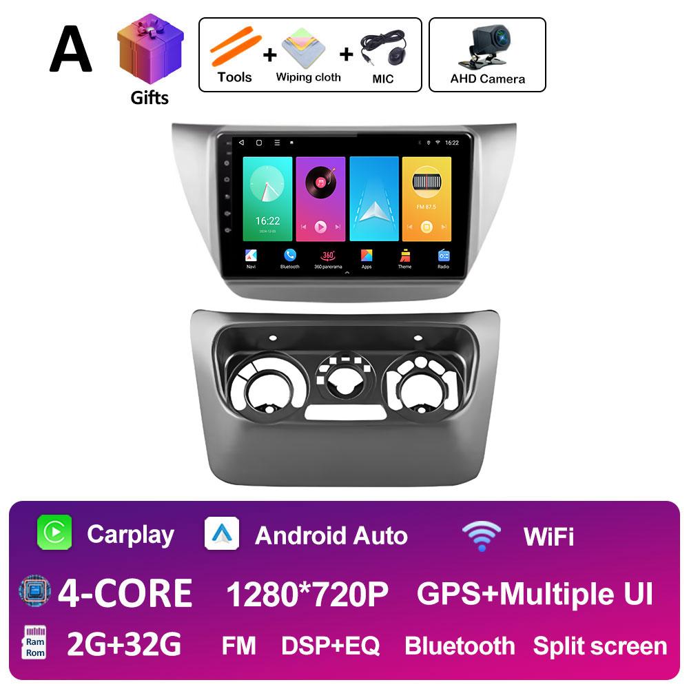 For Mitsubishi Lancer 9 CS 2000 2001 2002 2003 - 2010 Bluetooth DSP Stereo Car Multimedia Video Radio Player Smert System WIFI