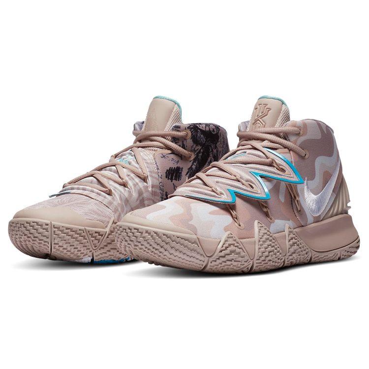 Nike Kybrid S2 Round Tip Mid top Performance Basketball Shoes Unisex Blue Umber CQ9323-200