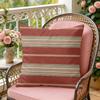 Vintage Textile  Floral Fabric Cushion Cover Silky Short Plush Invisible Zipper Dustproof Sofa Pillow Case For Home Decor