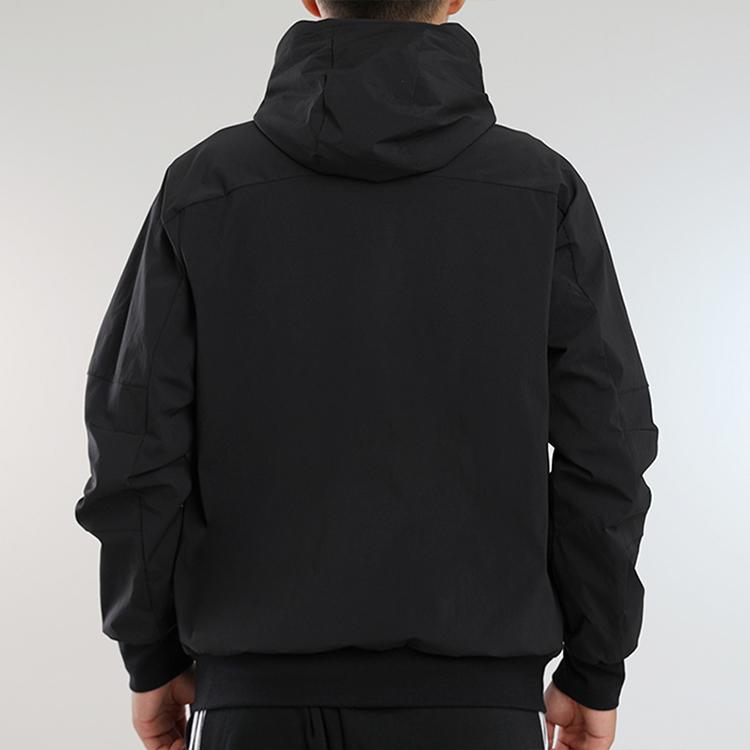 Adidas Tiro Hooded Track Jacket Men Outerwear Black GR6952