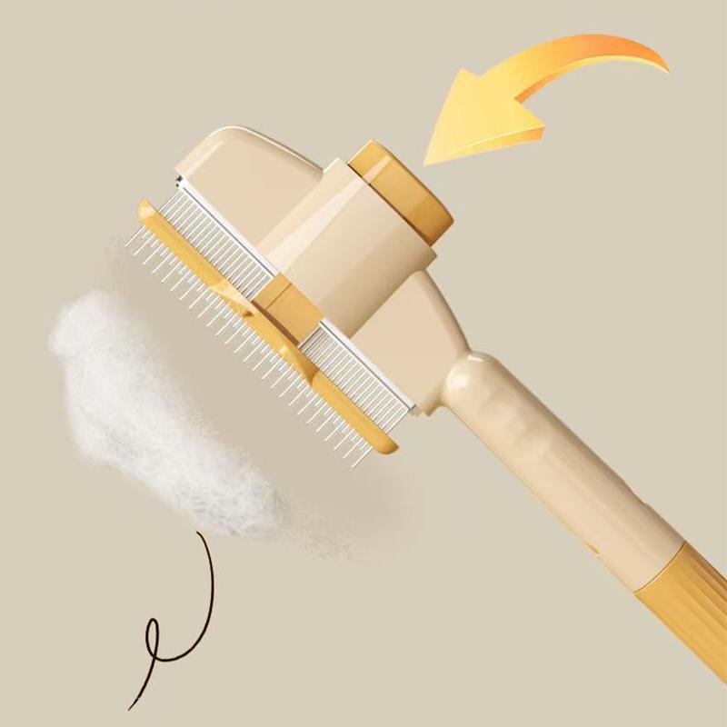 Dog Comb Pet Hair Remover One Button Dogs Brush Cat Brush Massage Combs Dog Grooming Brushes Tool Pet Supplies