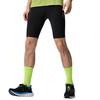 SAUCONY Speed Running Series Fashion Soft Comfortable Casual Four-Point Sports Shorts Unisex Shorts Black SA2250LG61T-BK001
