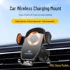 15W Wireless Car Charger Phone Mount with Stable Air Vent Navigation