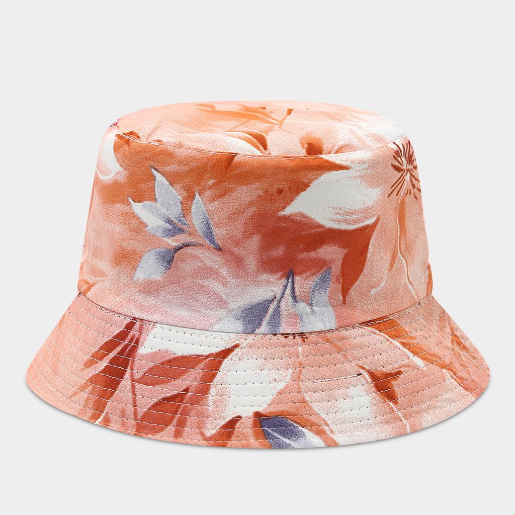Women's Flower Pattern Bucket Hat Wide Brim Sunshade Foldable UV Protection Spring Summer Outdoor Fashion Accessory