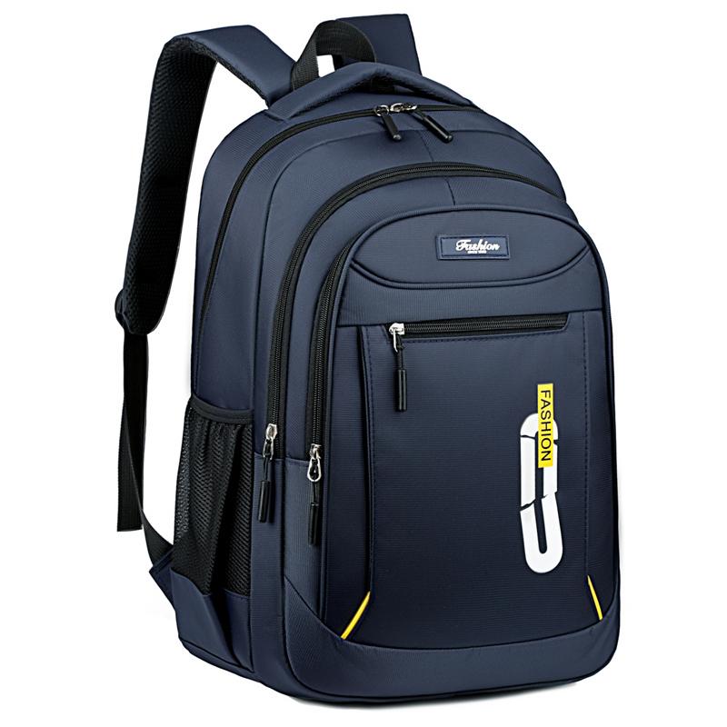 Plecak na laptopa unisex o dużej pojemności - Wielokomorowa torba biznesowa podróżna z regulowanymi paskami