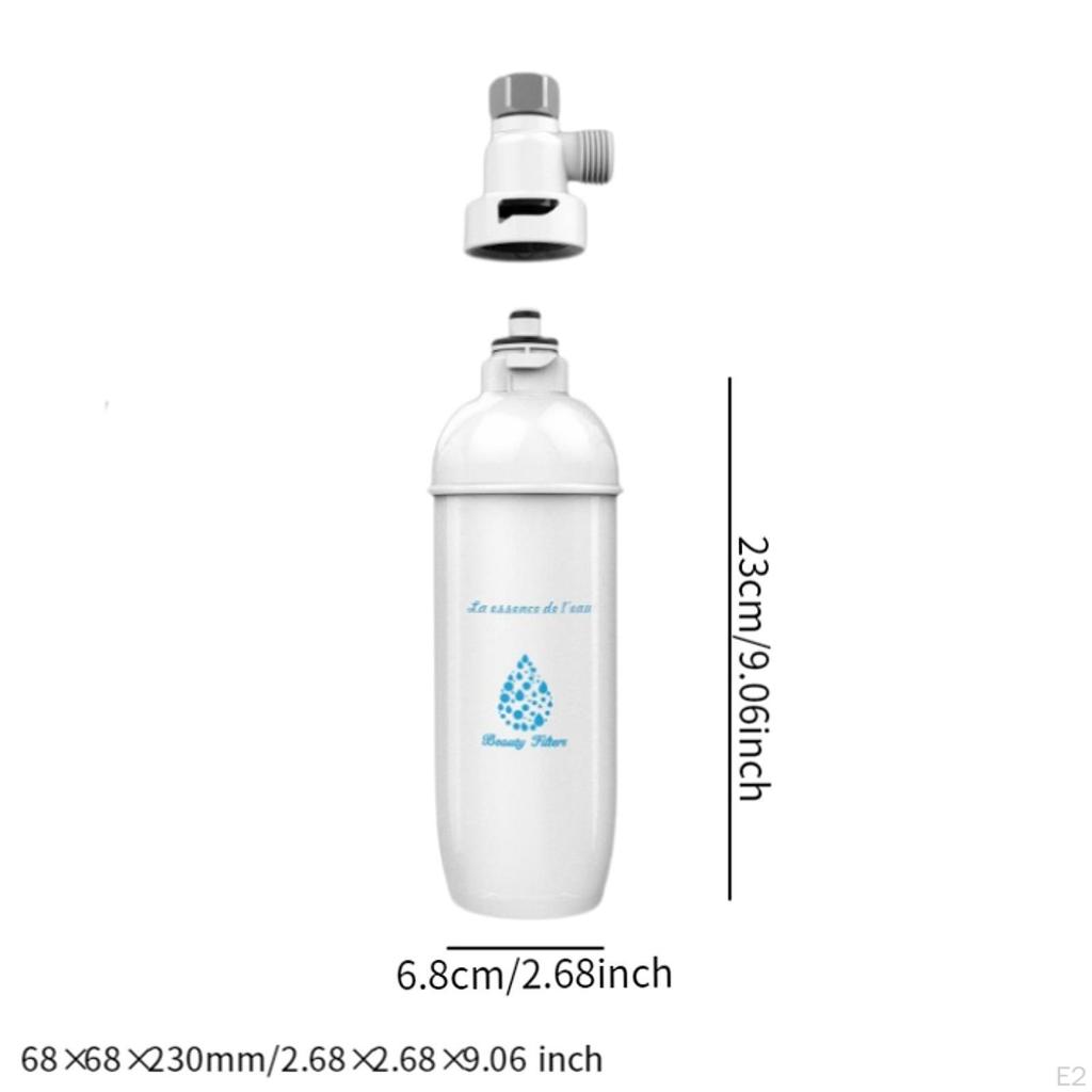 Shower Water Filter, Hard Softener, Multipurpose Portable High Output Softener for