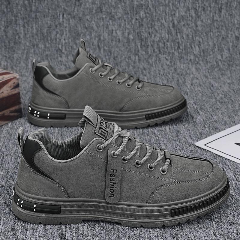 Labor Insurance Shoes Men's Outdoor Work Shoes Fashion Non-slip Wear-resistant Tooling Shoes Men's Fashion Versatile Breathable Casual Board Shoes