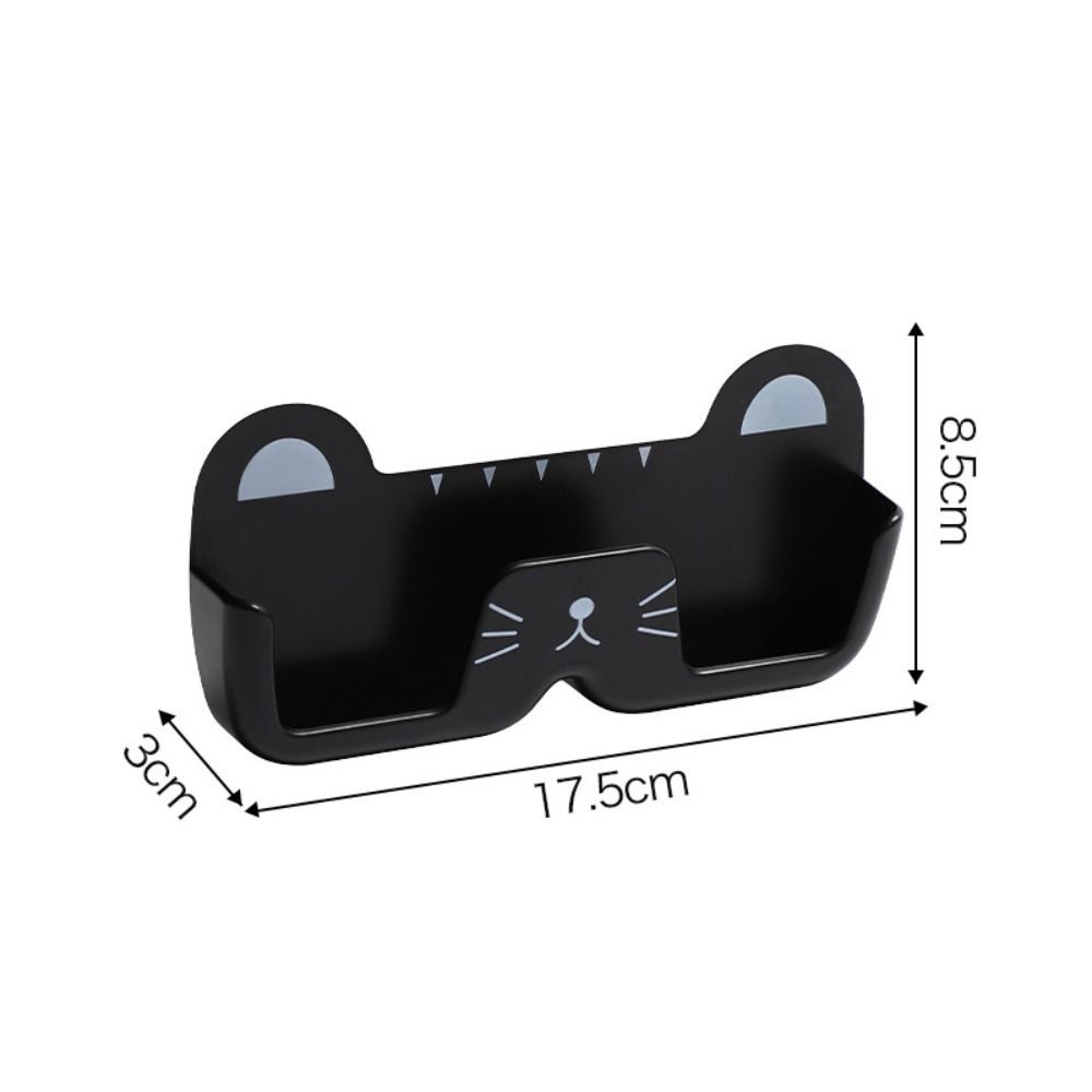 Cute Cat Sun-glasses Display Holder Wall Mounted Glasses Storage Rack  Desktop Bathroom Bedroom