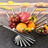 Fruit Basket for Kitchen Counter Stainless Steel Fruit Bowl Folded Rotation Fruit Stand Holder for Home Decor