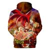 10 Colors Men Women Anime Hoodies New Streetwear Casual DRAGON BALL Z Cartoon Printed Hooded Pullover Sweatshirts