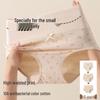 Dingguagua Women's Antibacterial Cotton High-Waist Underwear 3-Pack