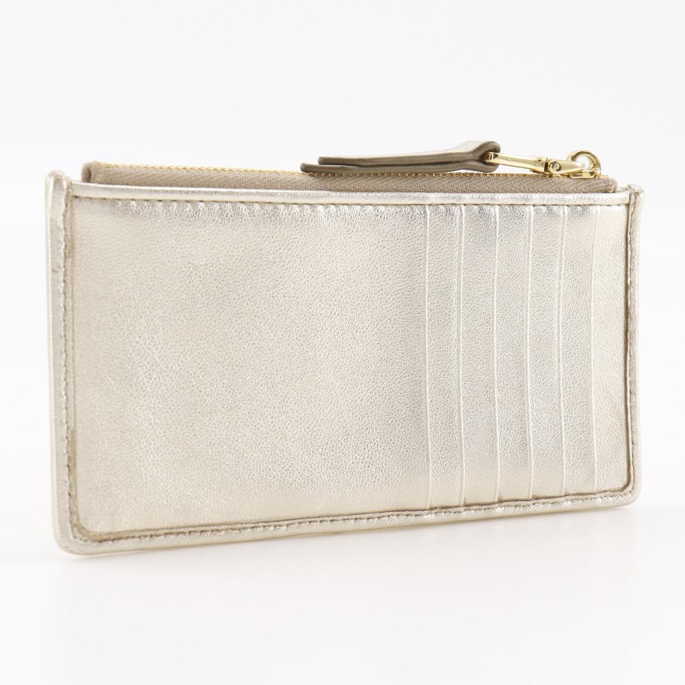 MIUMIU Fragment Case Card Case Matelasse Envelope Coin Purse PIRITE Leather Women Used