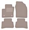 Beige Velours-Fußmatten für: Toyota C-HR Crossover (2016-)