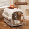 Portable Pet Carrier with Skylight - Space Capsule Design for Cats and Dogs