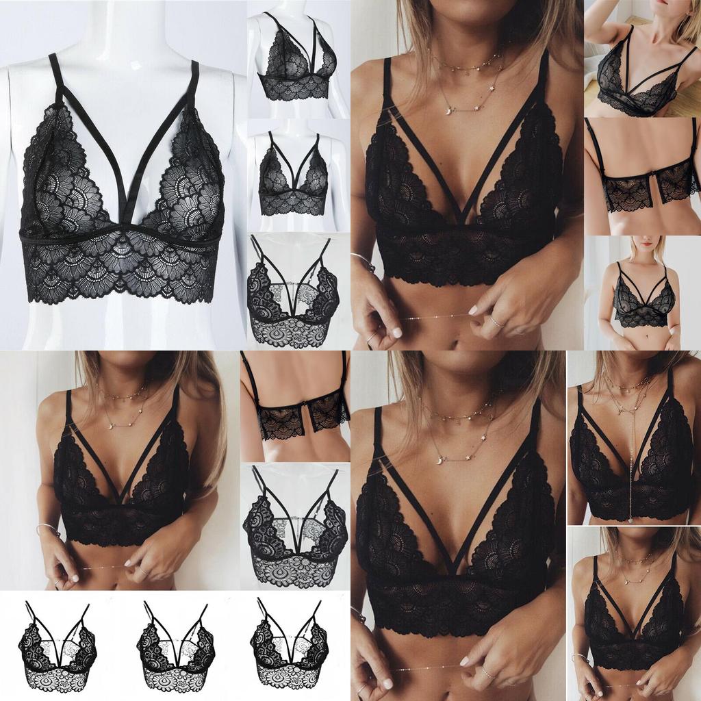 Elegant Women's Lace Bralette With High Elasticity Perfect For Summer Cami Style