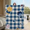 Fashion K-KAKAO-ES F-FRIENDS-ES Blanket Flannel Warm Comfort Soft Plush Blanket For Picnic Beds Sofas Homes And Bedrooms