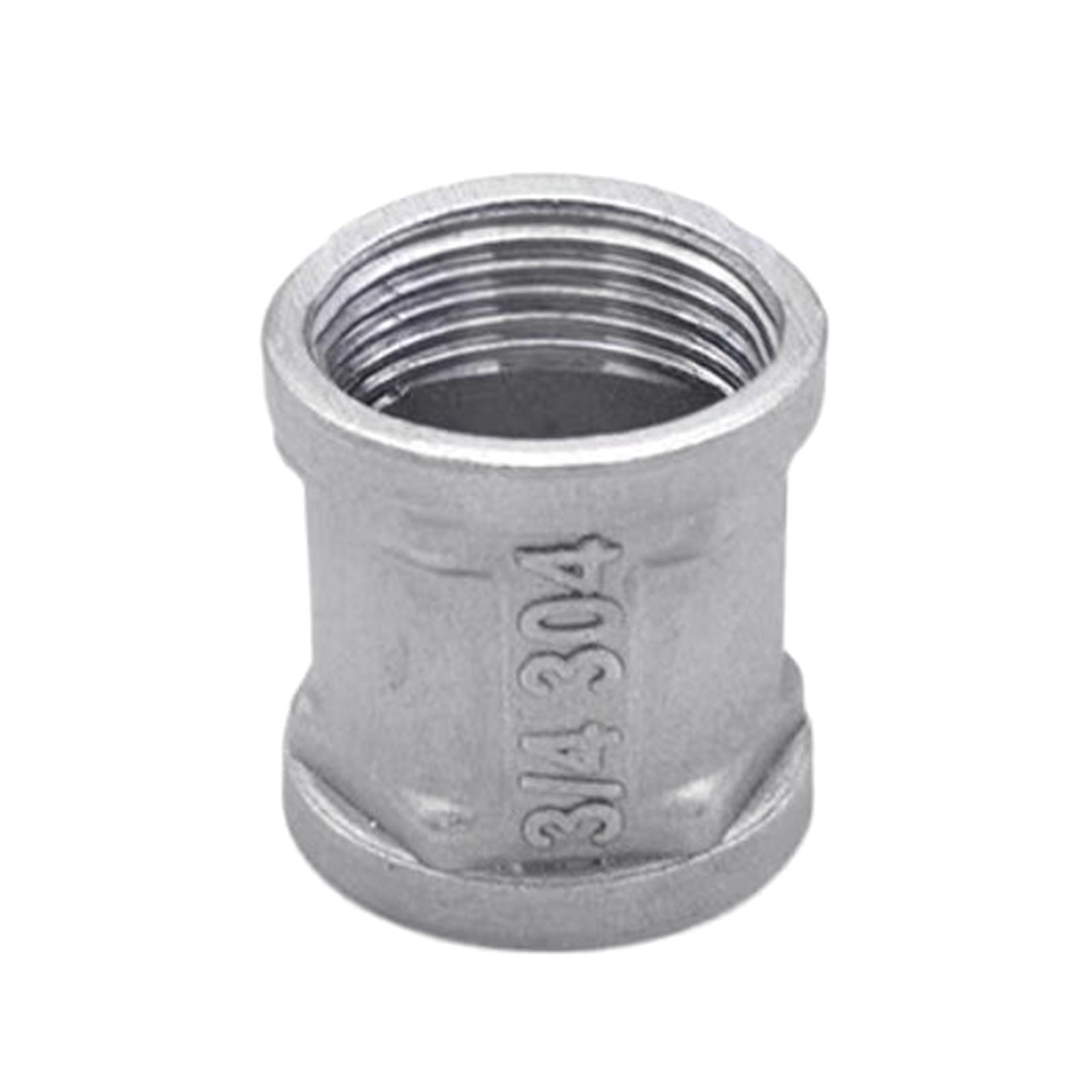 

Адаптер для трубы из нержавеющей стали с внутренней резьбой, соединение с двойной муфтой, ниппель, прямой соединитель, водопроводная арматура 6