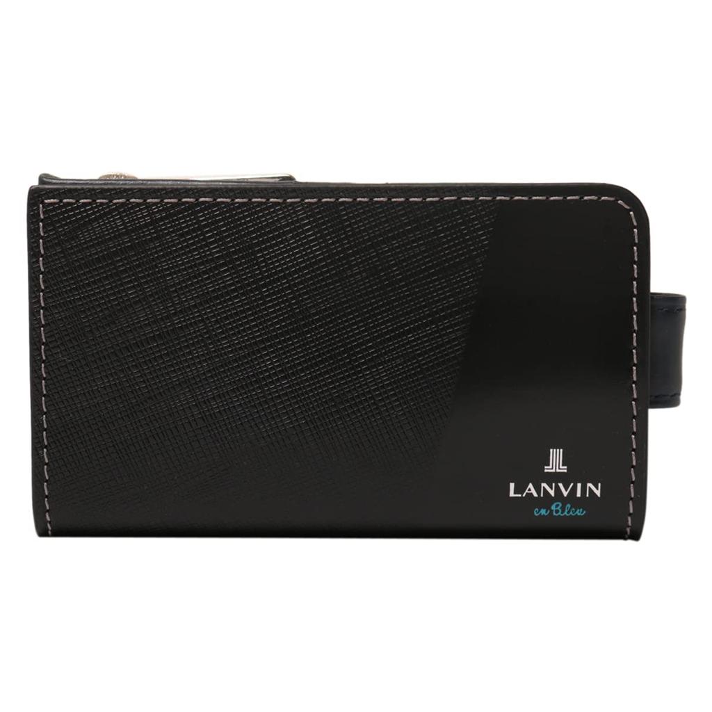 on Smart Key Key Case Coin Purse Partial 555611 Orange [Lanvin Blue] Men's [26]