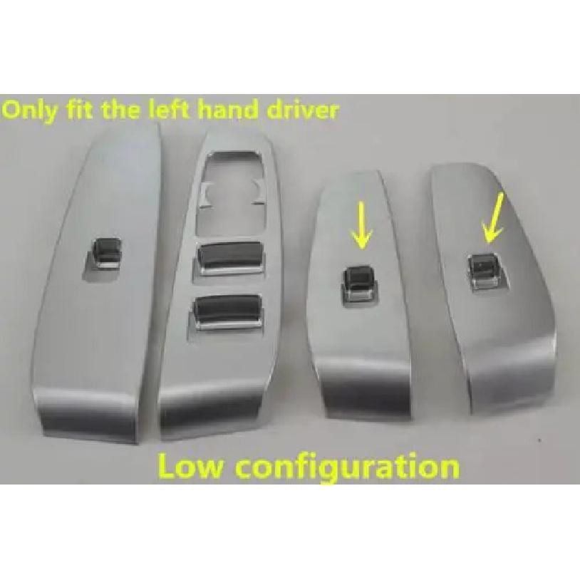 For Kia Sorento L 2015 2016 2017 2018 Car ABS Plastic Armrest Handrail Inner Door Window Glass Switch Panel Cover Trim Frame