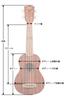KALA Kala Ukulele Satin Mahogany Series Mahogany Body Soprano KA-S (Case Included) [ ]