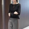 Women's Plus Size High-End Knit Sweater - Slimming, Stylish, Fashionable Base Layer for Autumn & Winter