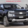 Ford Ranger 2022 XLT SPORT Halogen Fog Light Kit with Rotary Switch