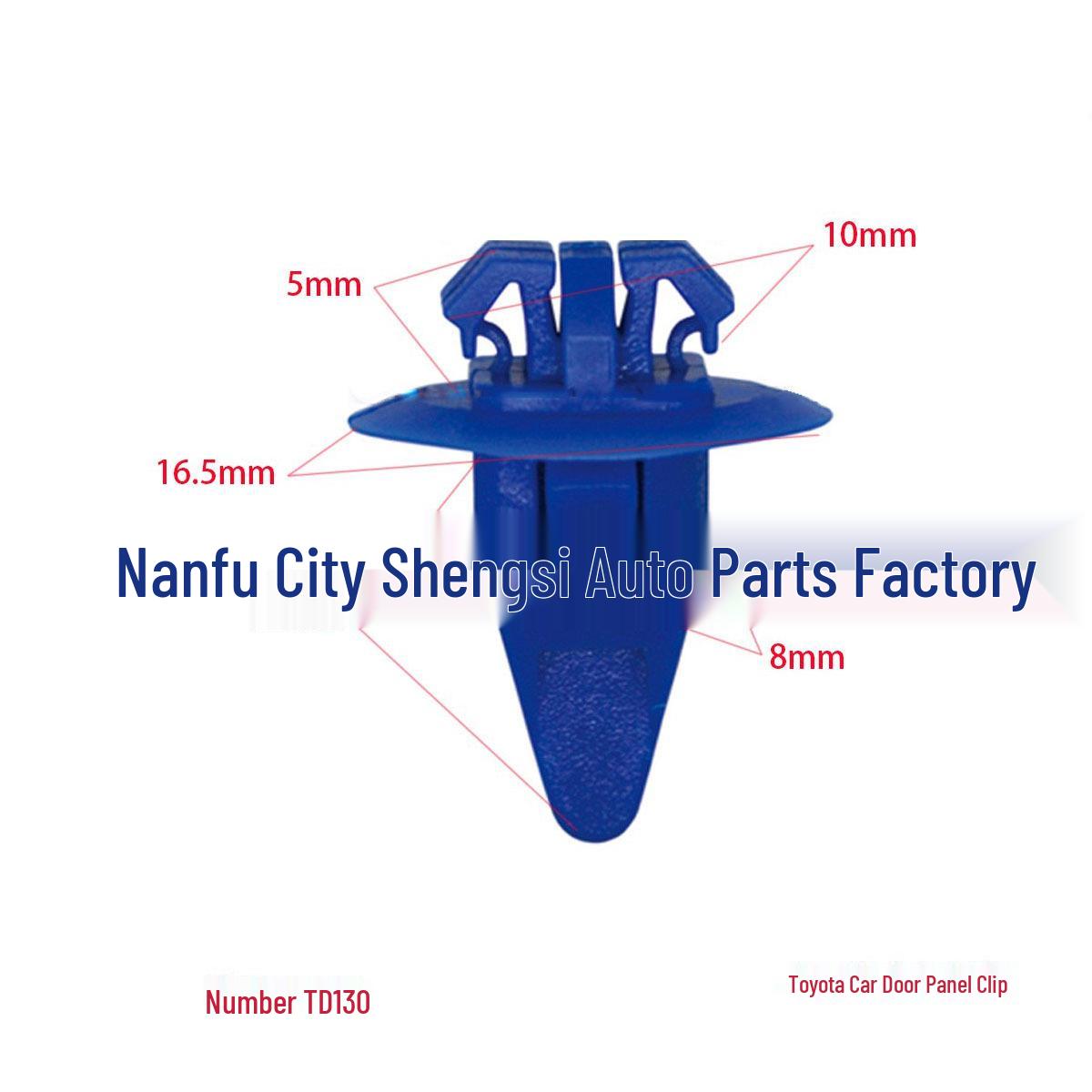 

Toyota Car Trim Panel Accessories: Highlander, Land Cruiser, Tacoma Fender Decoration Clips 10,000