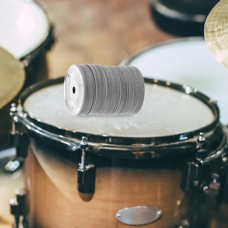 Tambourine Bell Rings Stainless Steel Tambourine Ring Cymbals Ching Ring Bell Drum Accessories Replacement Drum Ring For