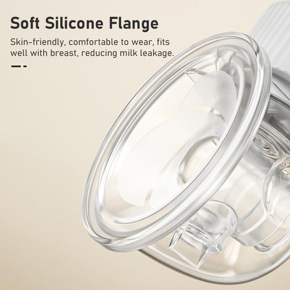 2PCS Hands Free Wearable Invisible Breast Pump Portable Painless Low Noise Electric Feeding Pump