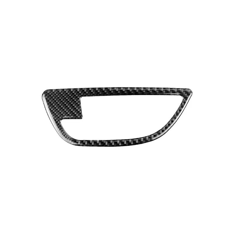 Carbon Fiber Interior Car Interior Door Handle Decorative Frame Trim Cover Stickers For BMW 5 Series F10 2011-2017 Accessories