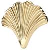 Furniture Handle Nordic Chinese Modern Ginkgo Brass Simple Leaf Pulls for Cabinets Drawers Doors Dressing Table