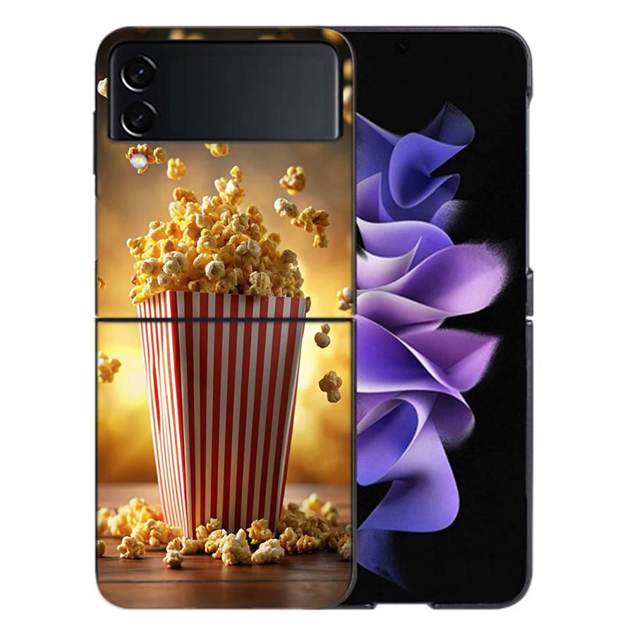 

Food Fries Beer Cheese Sushi Cookie Coque For Samsung Z Flip7 6 Galaxy Case Shockproof Z Flip5 Z Flip3 4 5G Hard Cover Phone TP Galaxy Z Flip 7 5G