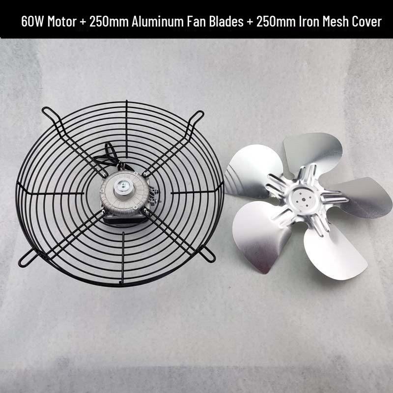 220V Shaded Pole Refrigerator & Freezer Cooling Fan Motor with Blade