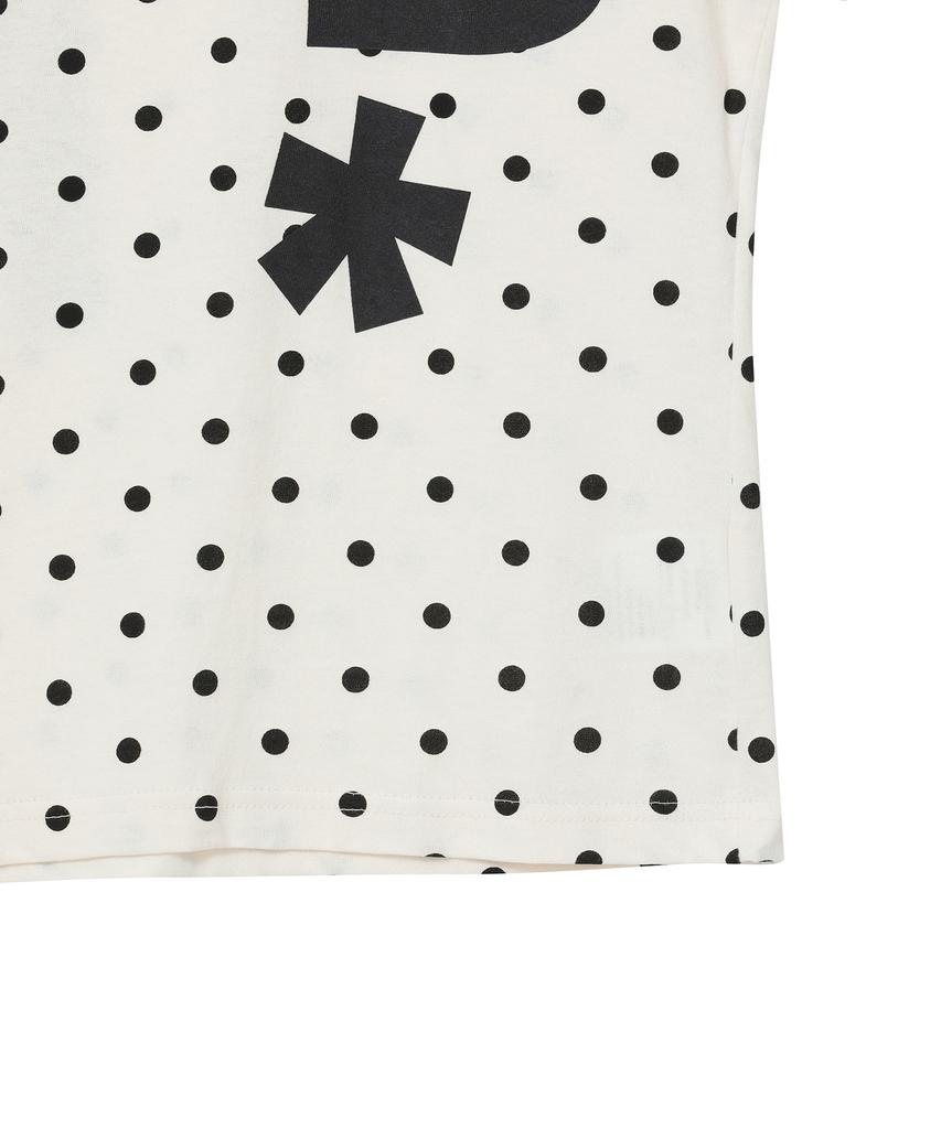 BAUF B Logo Slim Fit T-Shirt [Dot Ivory]