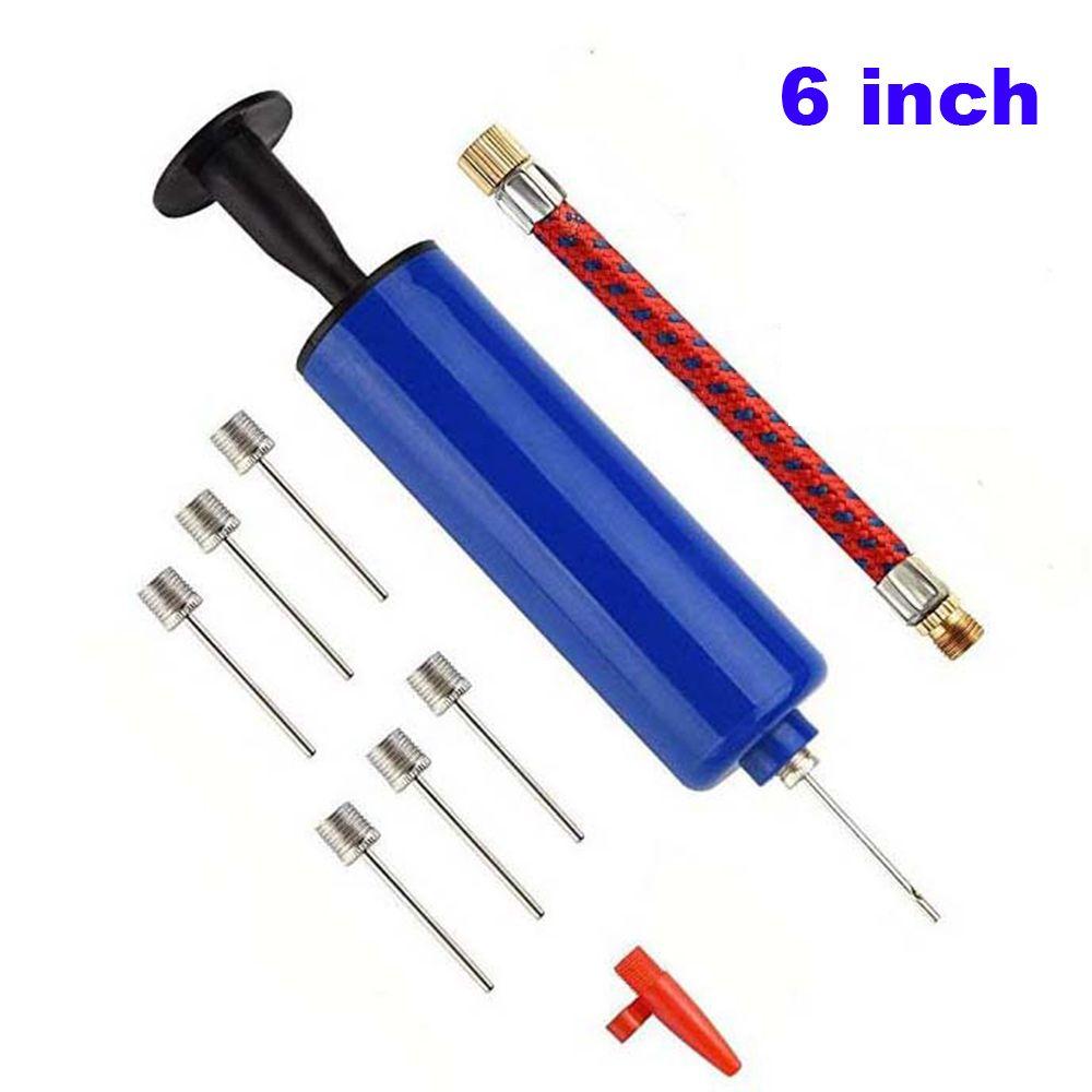 

Flexible Hose Basketball Football Soccer Balloon Inflatable Air Needle Ball Pump Inflator Air Pump 6 inch