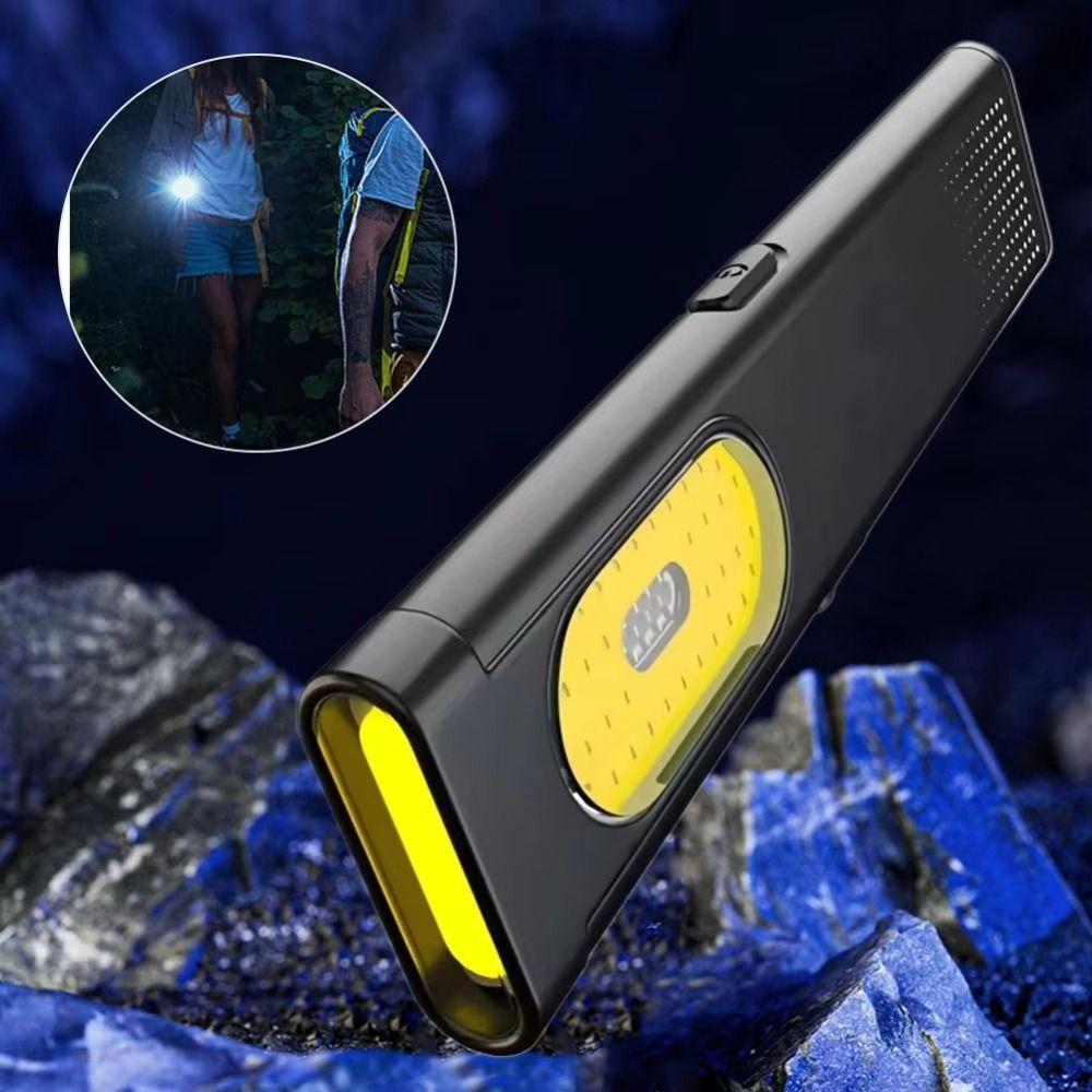 Tail Magnet Mini Flashlight 5 Modes Outdoor Camping Light COB Emergency Worklight Car Maintenance