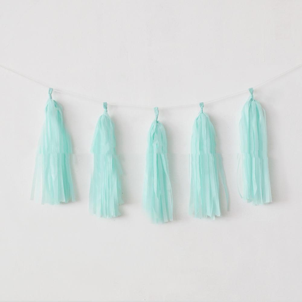 Colorful Paper Tassel Wholesale Birthday Party Wedding Decoration Christmas New Year Scene Decor Vivid Hue Pull Flower Supplies