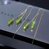 Simple Temperament Light Luxury Anti-lost Earrings Women's Fashion High Sense Tassel Versatile Super Fairy Personalized Earrings