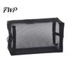Thin Travel Toiletry Bag Mesh Cosmetic Purse Organizer Pouch See-Through Makeup Brush Holder for Skincare Products Cosmetics