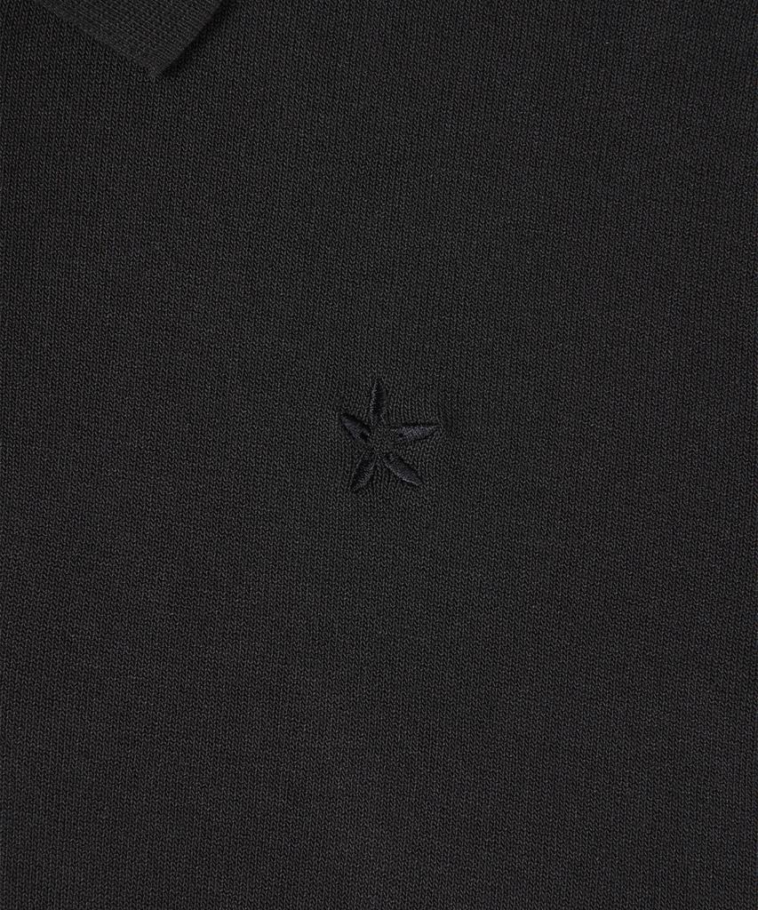 PANICALE Charcoal Viscose Blend Polo Knit (Type B)