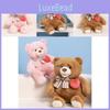 Sweet Creative Heart Bear Plush Doll Gift For Girlfriend Soft Cuddly Animal Stuffed