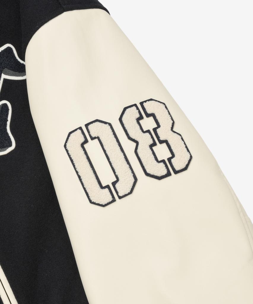 COVERNAT Diploma C Logo Wool Varsity Dark Navy